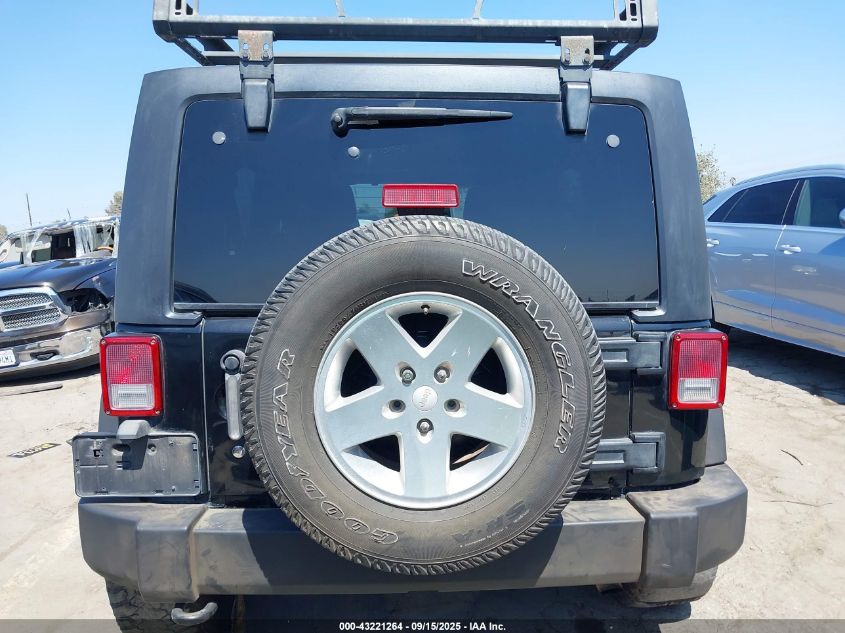 2012 Jeep Wrangler Unlimited Sport VIN: 1C4BJWDG5CL163097 Lot: 43221264