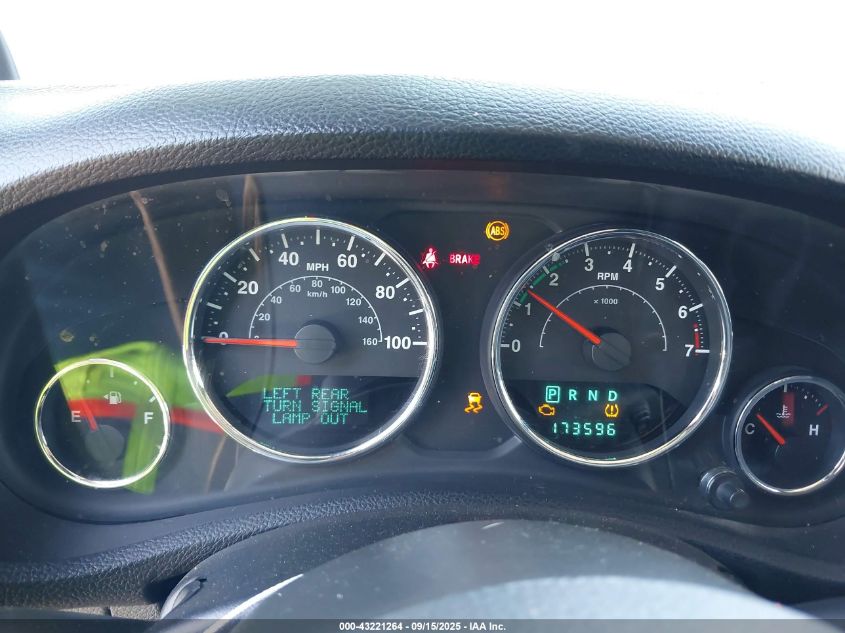 2012 Jeep Wrangler Unlimited Sport VIN: 1C4BJWDG5CL163097 Lot: 43221264