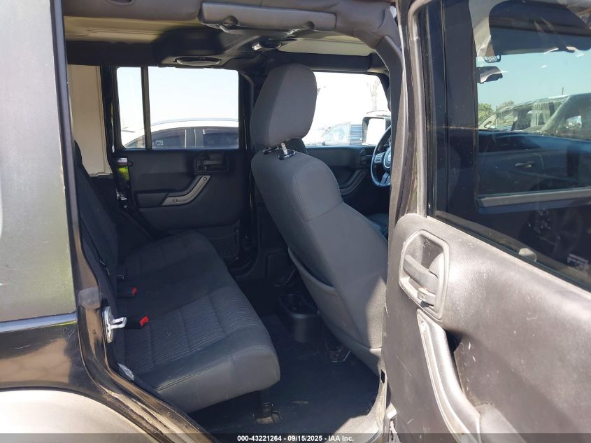 2012 Jeep Wrangler Unlimited Sport VIN: 1C4BJWDG5CL163097 Lot: 43221264