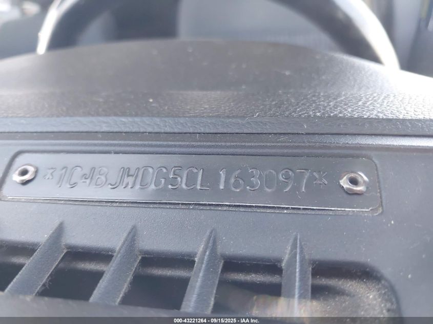 2012 Jeep Wrangler Unlimited Sport VIN: 1C4BJWDG5CL163097 Lot: 43221264