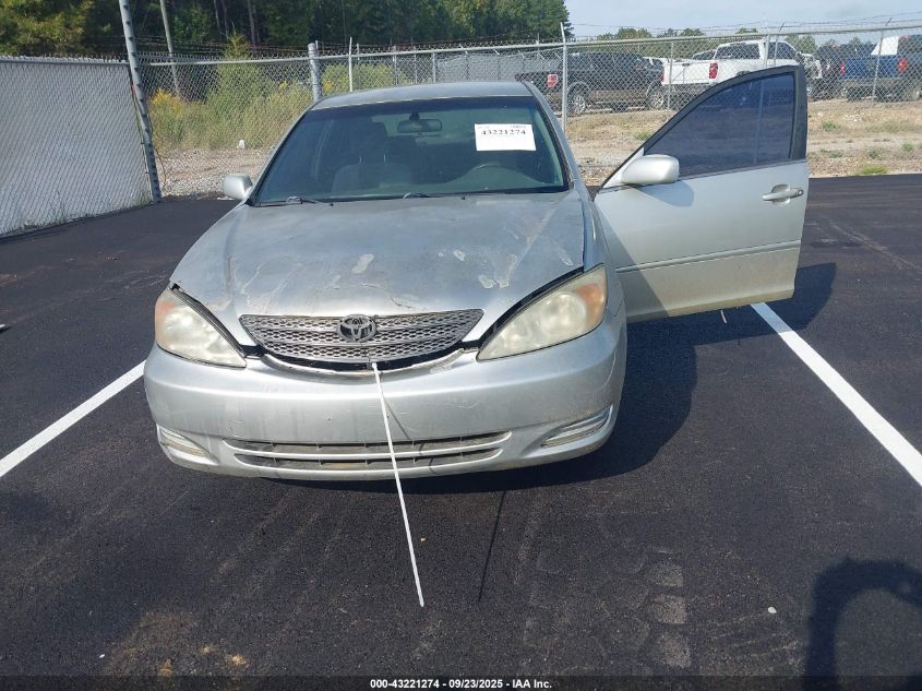 2003 Toyota Camry Le VIN: JTDBE32K830157273 Lot: 43221274