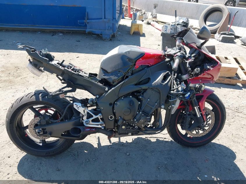 2009 Yamaha Yzfr1 VIN: JYARN23E79A004710 Lot: 43221288