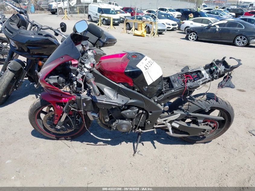 2009 Yamaha Yzfr1 VIN: JYARN23E79A004710 Lot: 43221288
