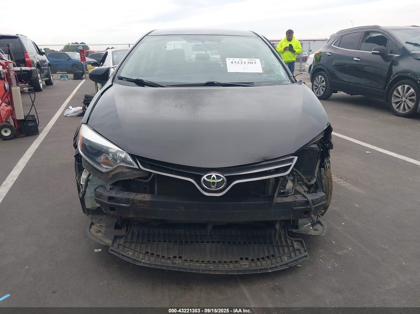 2016 Toyota Corolla Le VIN: 2T1BURHE9GC719538 Lot: 43221303