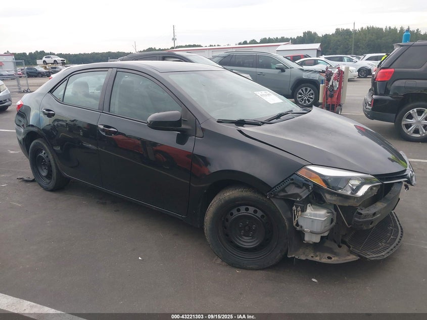 2016 Toyota Corolla Le VIN: 2T1BURHE9GC719538 Lot: 43221303