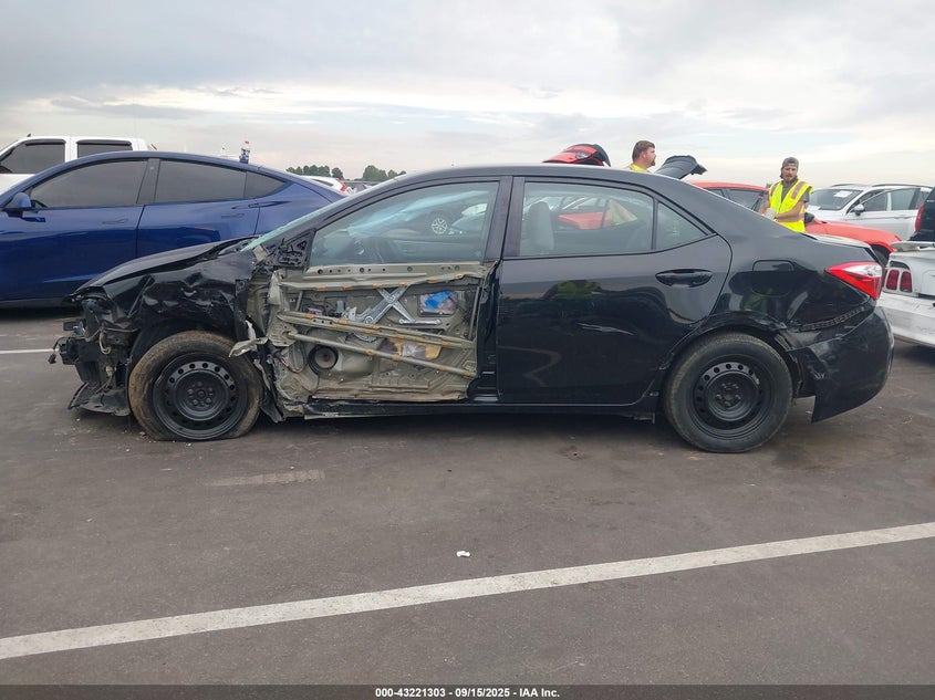 2016 Toyota Corolla Le VIN: 2T1BURHE9GC719538 Lot: 43221303