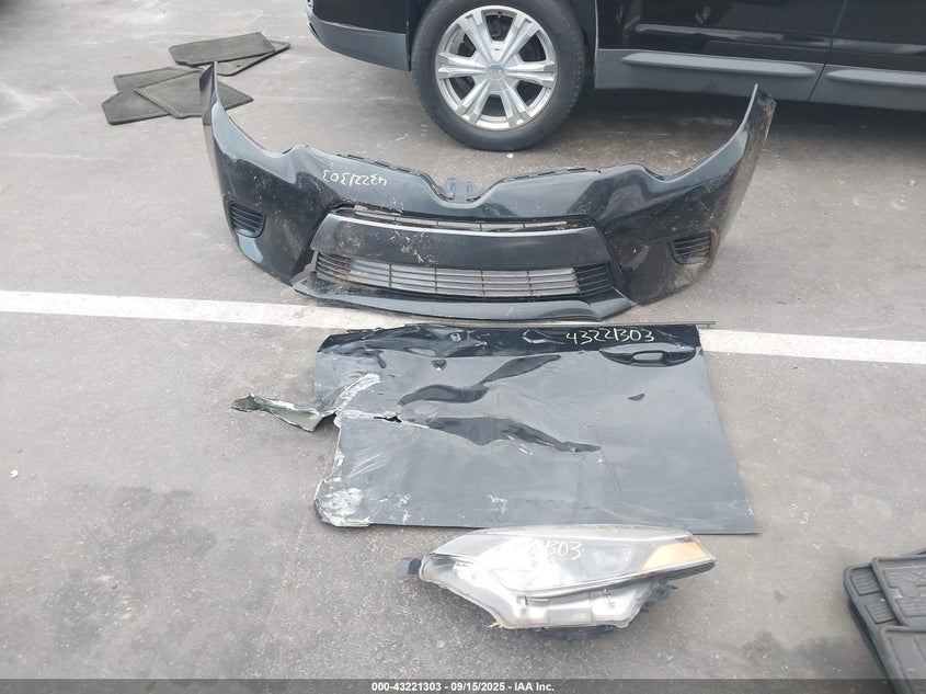 2016 Toyota Corolla Le VIN: 2T1BURHE9GC719538 Lot: 43221303