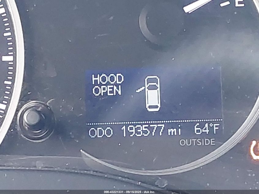 2012 Lexus Ct 200H Premium VIN: JTHKD5BH9C2078538 Lot: 43221331