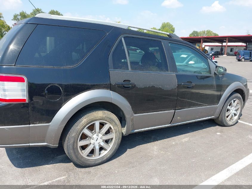 2008 Ford Taurus X Sel VIN: 1FMDK02W48GA09358 Lot: 43221334