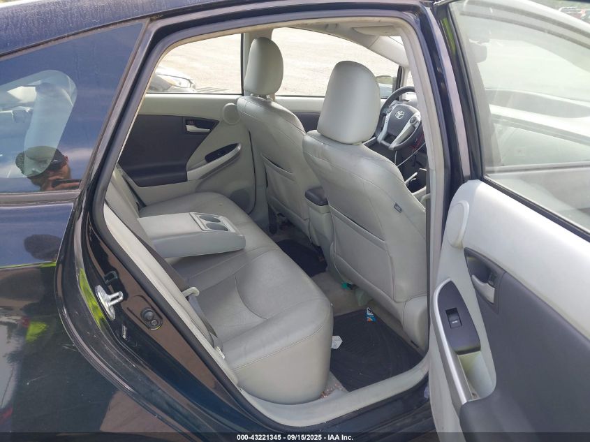 2010 Toyota Prius Iv VIN: JTDKN3DU3A0045881 Lot: 43221345