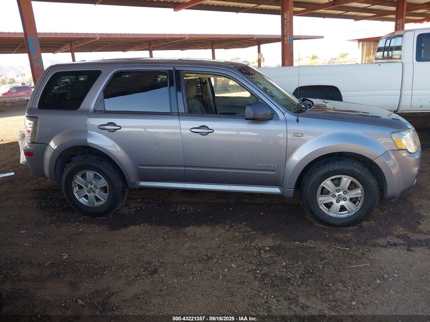 2008 Mercury Mariner I4 VIN: 4M2CU81Z08KJ17486 Lot: 43221357
