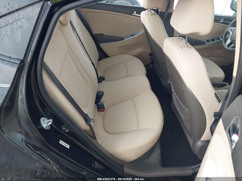 2012 Hyundai Accent Gls VIN: KMHCU4AE4CU077028 Lot: 43221379