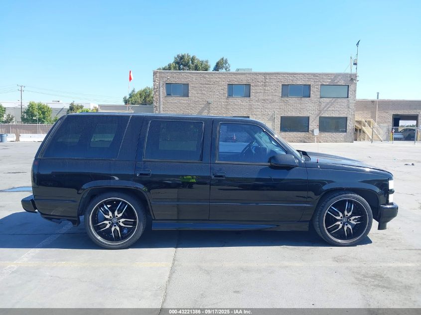 2000 Chevrolet Tahoe Limited VIN: 1GNEC13RXYR190112 Lot: 43221386