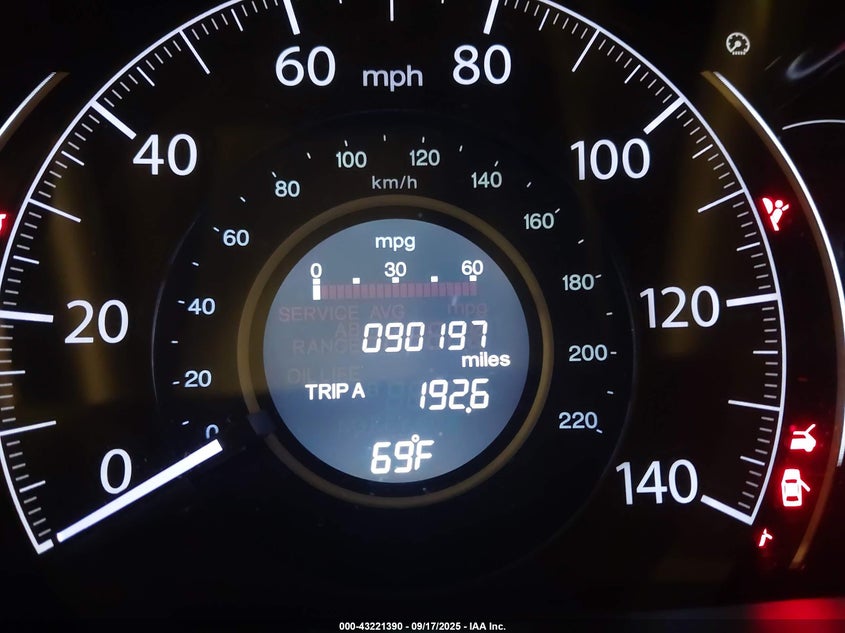 2013 Honda Cr-V Ex VIN: 5J6RM4H58DL023415 Lot: 43221390