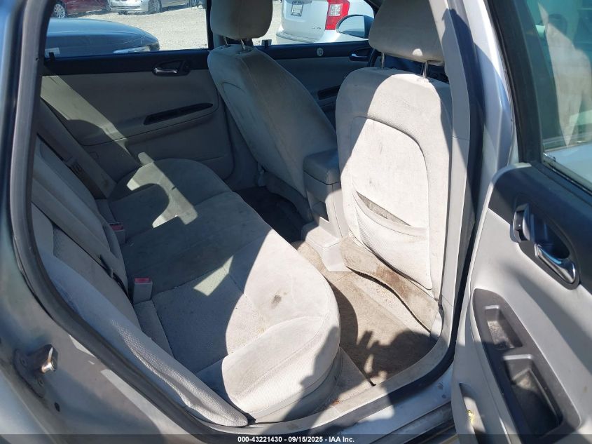 2009 Chevrolet Impala Lt VIN: 2G1WC57M091165404 Lot: 43221430