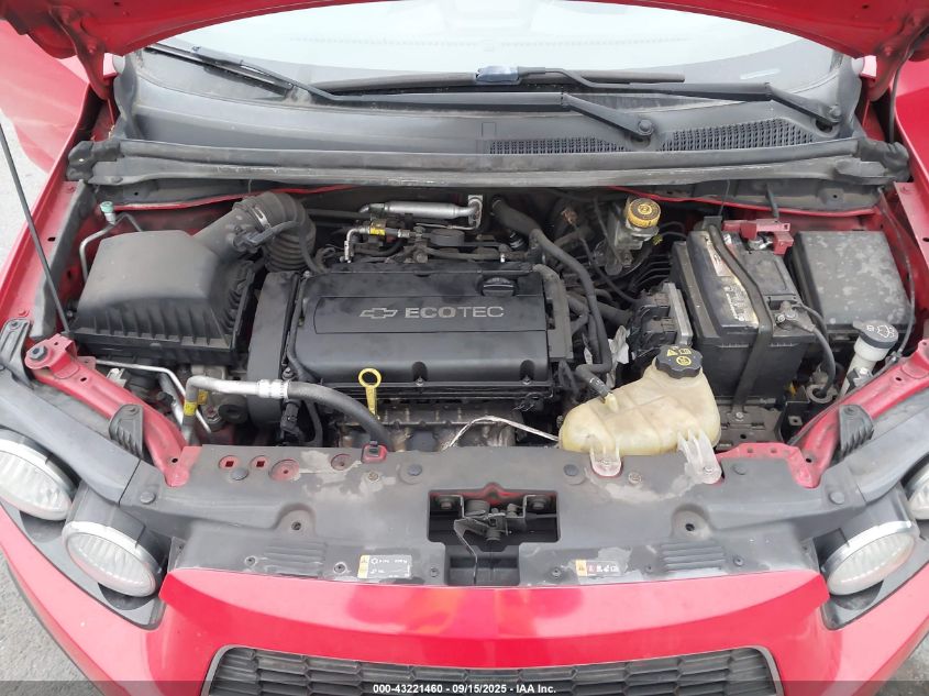 2012 Chevrolet Sonic 2Lt VIN: 1G1JC5SH4C4140411 Lot: 43221460