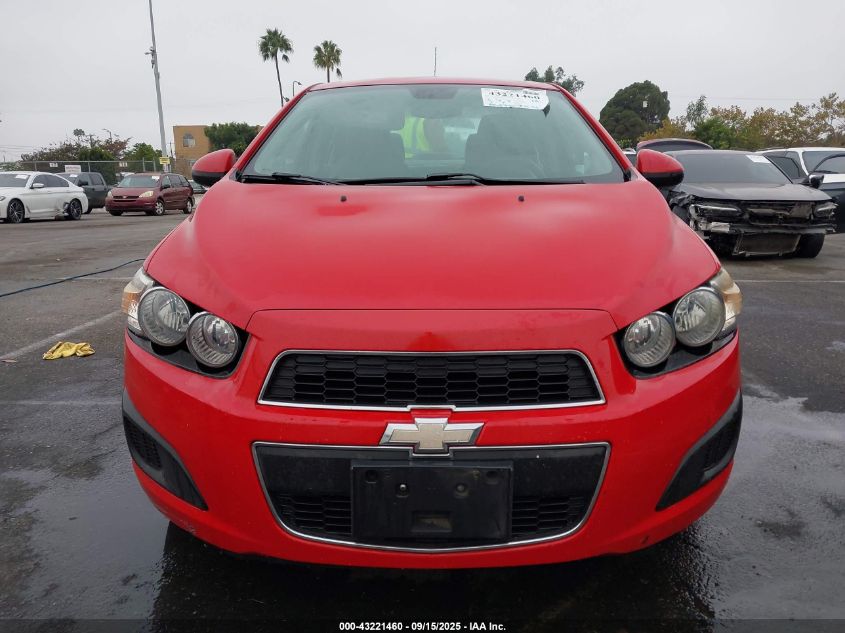 2012 Chevrolet Sonic 2Lt VIN: 1G1JC5SH4C4140411 Lot: 43221460