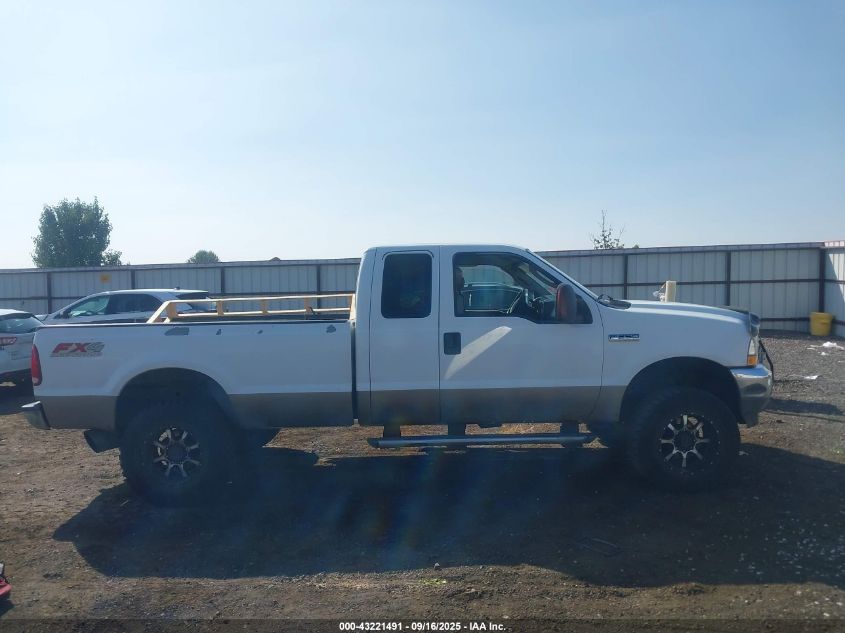 2004 Ford F-250 Lariat/Xl/Xlt VIN: 1FTNX21P14EA63173 Lot: 43221491