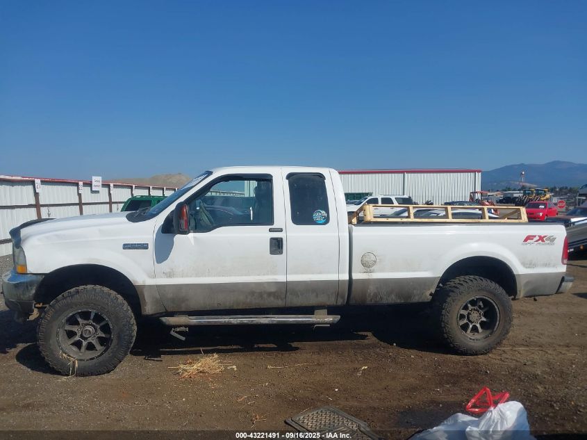 2004 Ford F-250 Lariat/Xl/Xlt VIN: 1FTNX21P14EA63173 Lot: 43221491