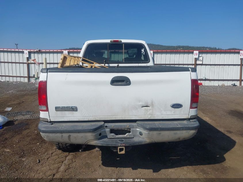 2004 Ford F-250 Lariat/Xl/Xlt VIN: 1FTNX21P14EA63173 Lot: 43221491