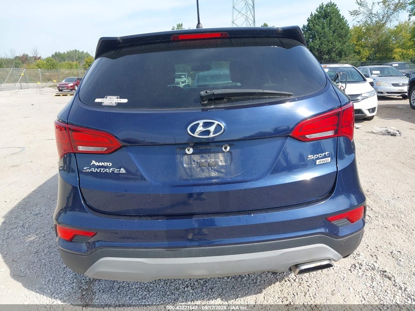 2018 Hyundai Santa Fe Sport 2.4L VIN: 5XYZTDLB7JG562119 Lot: 43221548