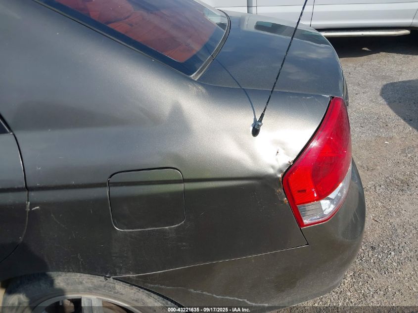 2008 Kia Spectra Ex VIN: KNAFE121085499935 Lot: 43221635