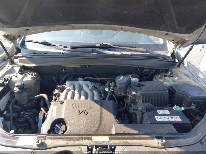 2009 Hyundai Santa Fe Gls VIN: 5NMSG73D59H244784 Lot: 43221636