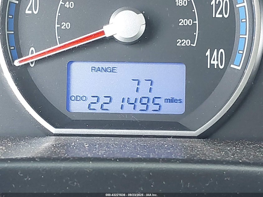 2009 Hyundai Santa Fe Gls VIN: 5NMSG73D59H244784 Lot: 43221636