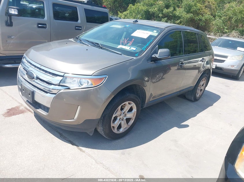 2013 FORD EDGE SEL - 2FMDK3JC4DBE37442