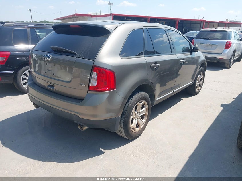 2013 FORD EDGE SEL - 2FMDK3JC4DBE37442