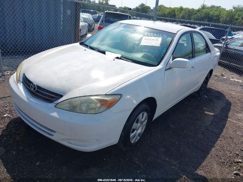 2003 Toyota Camry Le VIN: 4T1BE32KX3U145582 Lot: 43221646
