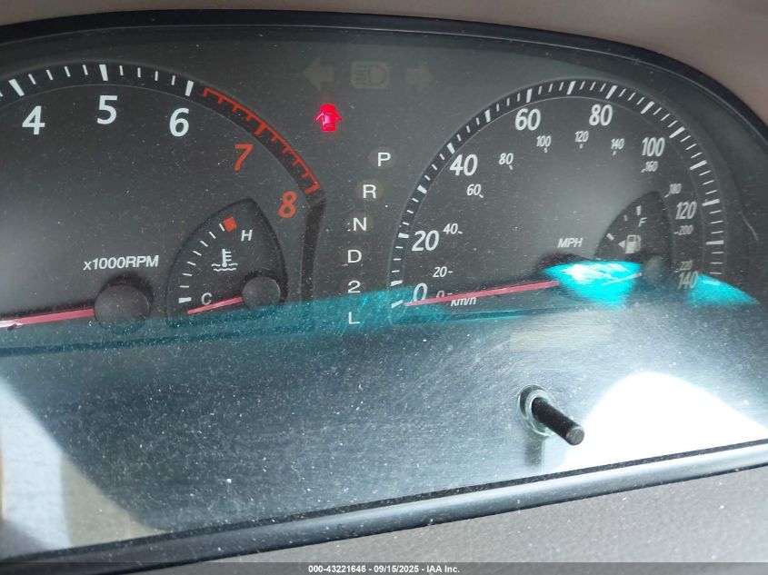 2003 Toyota Camry Le VIN: 4T1BE32KX3U145582 Lot: 43221646