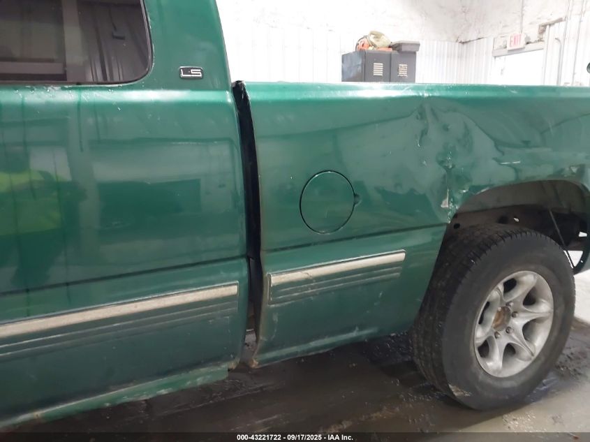 1999 Chevrolet Silverado 1500 Ls VIN: 2GCEK19T7X1157333 Lot: 43221722