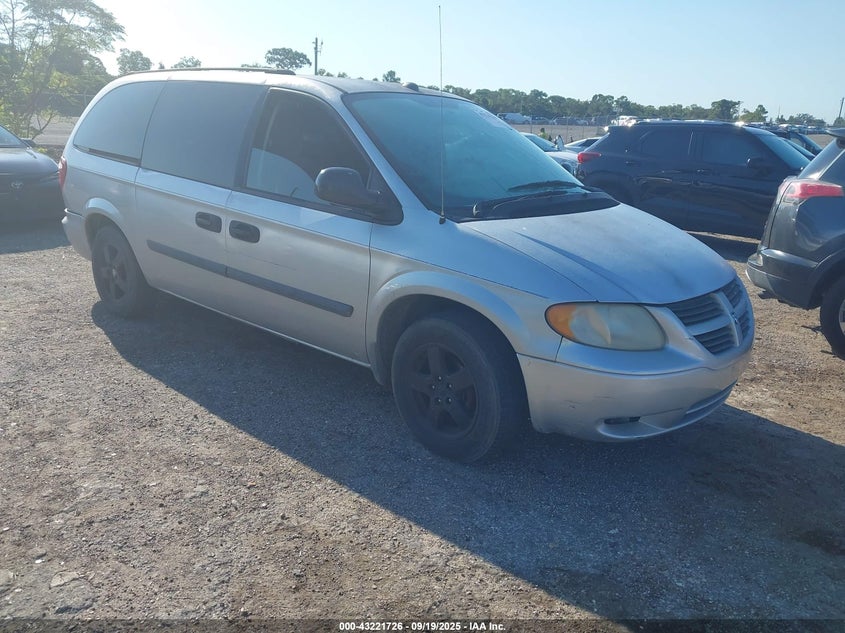 2005 Dodge Grand Caravan Se silver van gasoline 1D4GP24R25B422025 photo #1