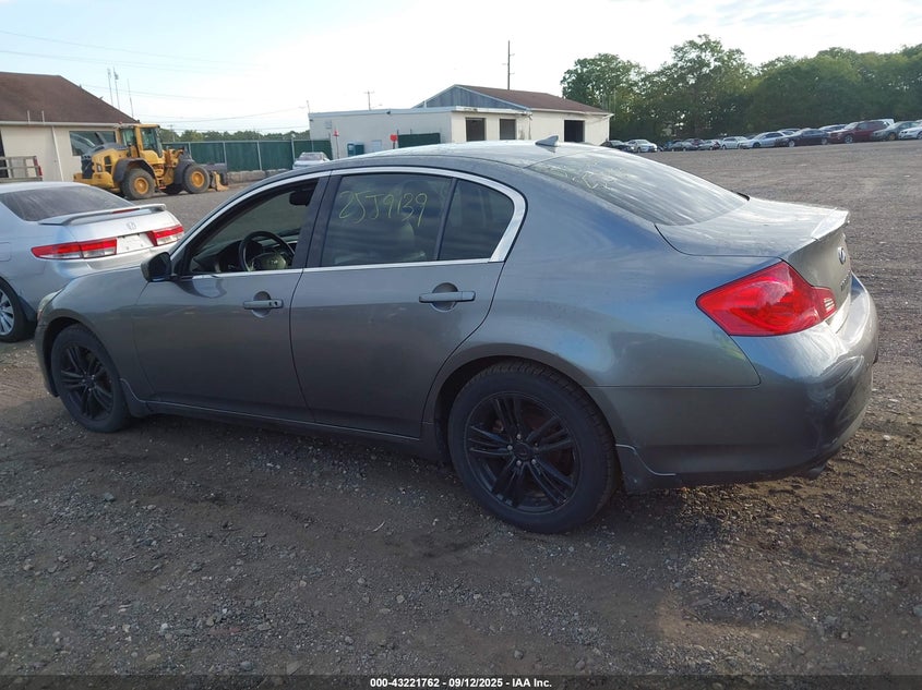2013 INFINITI G37X - JN1CV6AR2DM350262