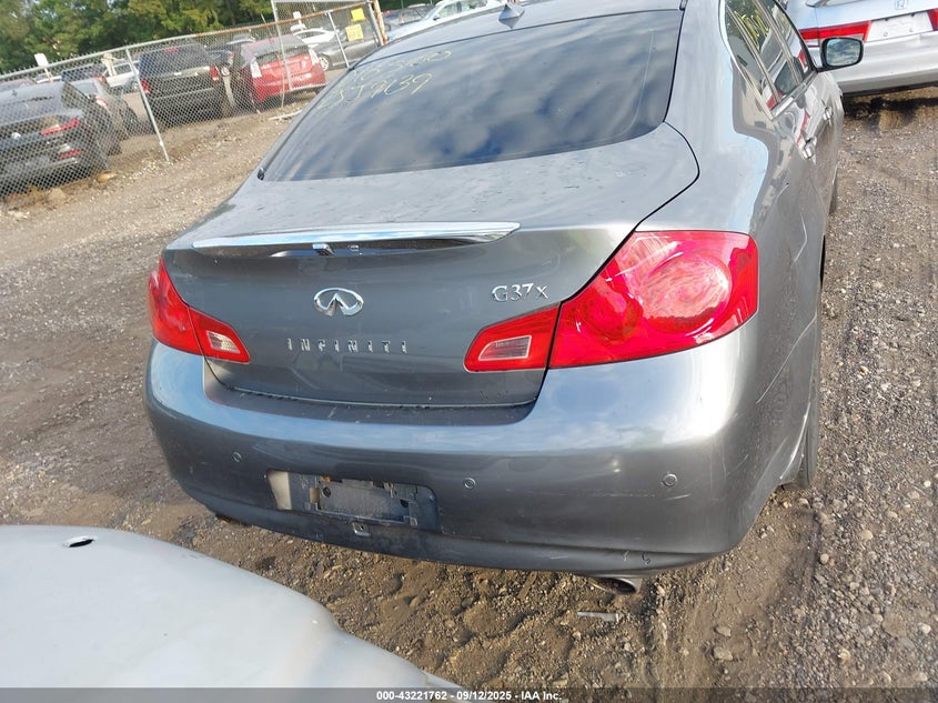 2013 INFINITI G37X - JN1CV6AR2DM350262