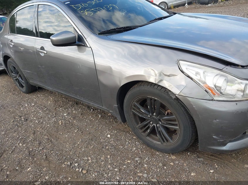 2013 INFINITI G37X - JN1CV6AR2DM350262