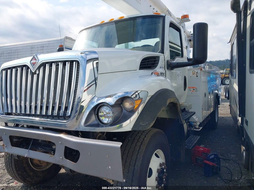 2021 International Hv white null diesel 3HAEEMMN6ML337801 photo #3