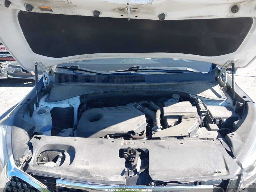 2017 Kia Sorento 2.0T Ex VIN: 5XYPH4A11HG332525 Lot: 43221822