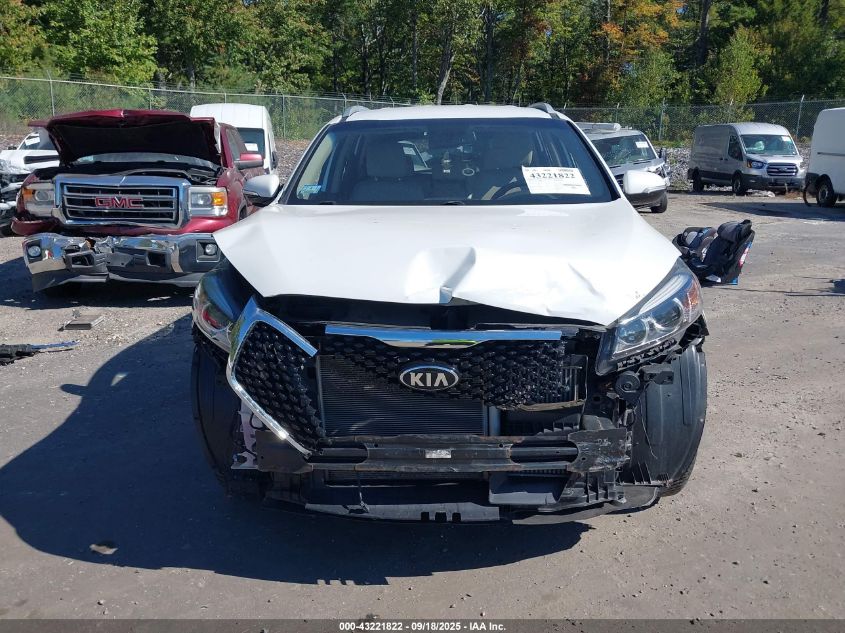 2017 Kia Sorento 2.0T Ex VIN: 5XYPH4A11HG332525 Lot: 43221822