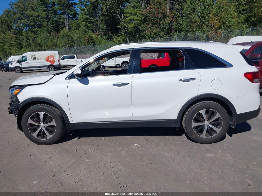 2017 Kia Sorento 2.0T Ex VIN: 5XYPH4A11HG332525 Lot: 43221822