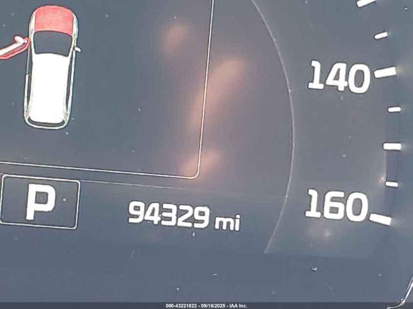 2017 Kia Sorento 2.0T Ex VIN: 5XYPH4A11HG332525 Lot: 43221822