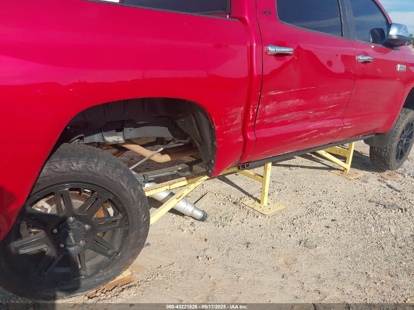 2021 Toyota Tundra Platinum VIN: 5TFAY5F18MX980102 Lot: 43221826