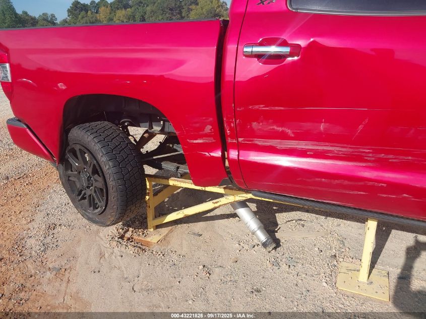 2021 Toyota Tundra Platinum VIN: 5TFAY5F18MX980102 Lot: 43221826