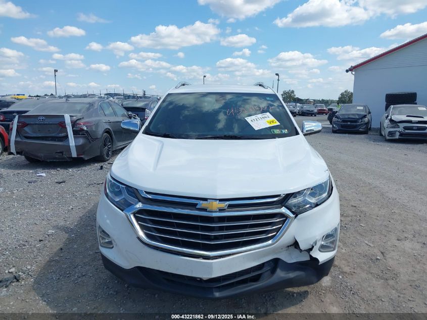 2018 Chevrolet Equinox Premier VIN: 2GNAXNEX2J6318821 Lot: 43221862