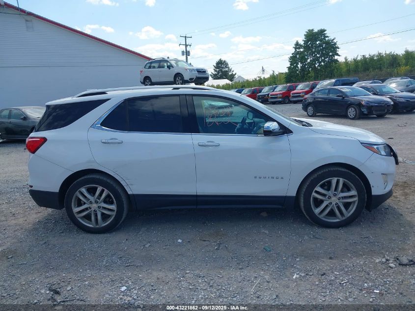 2018 Chevrolet Equinox Premier VIN: 2GNAXNEX2J6318821 Lot: 43221862