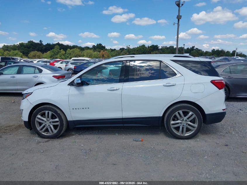 2018 Chevrolet Equinox Premier VIN: 2GNAXNEX2J6318821 Lot: 43221862
