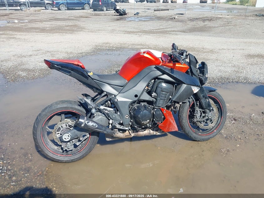 2012 Kawasaki Zr1000 D VIN: JKAZRCD17CA026489 Lot: 43221888