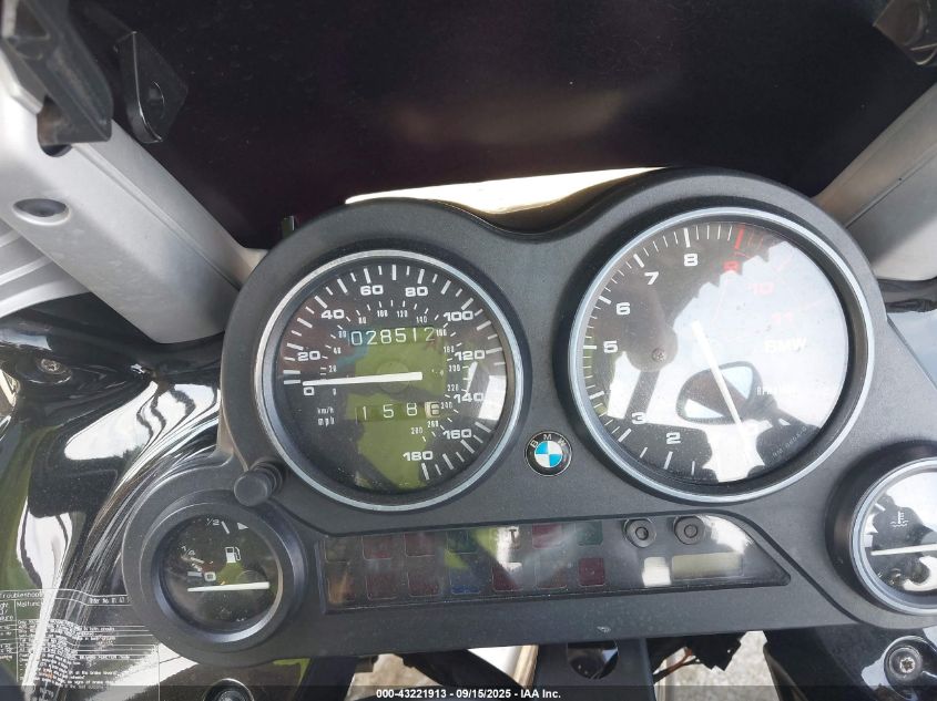 2003 BMW K1200 Rs VIN: WB10557A13ZG37122 Lot: 43221913