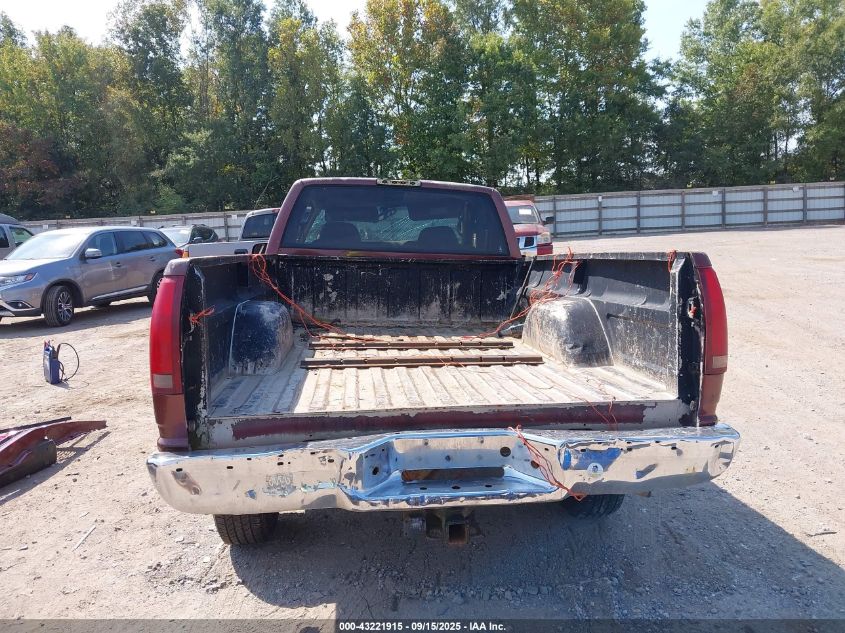 1998 GMC Sierra 2500 Sl VIN: 1GTGC29J8WE514073 Lot: 43221915